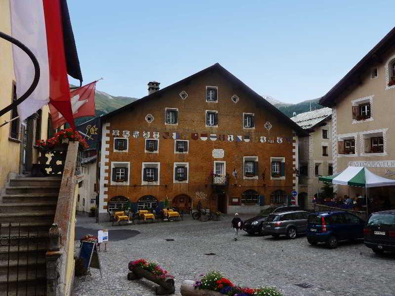 Historic Hotel Crusch Alva Zuoz Exterior photo