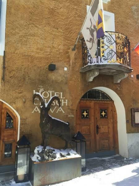 Historic Hotel Crusch Alva Zuoz Exterior photo